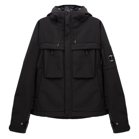 C.P. Company C.P. Shell-R Hooded Jacket Black 999 15CMOW007A Degli Uberti